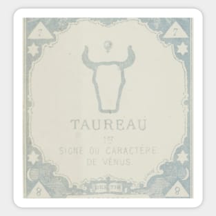 Taurus Tarot Sticker